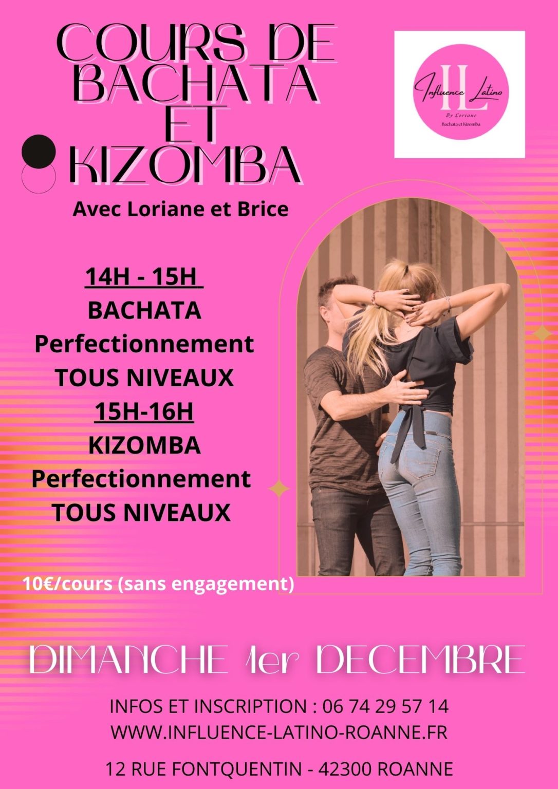 Copie de orange and gradient minimal dance studio flyer (1)